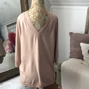 Sweater  100 percent Marino wool .